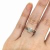 Modern Diamond Solitaire Engagement Ring