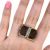 Vintage Smoky Quartz and Diamond Ring
