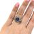Retro Sapphire and Diamond Ring
