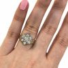 Retro Inspired Diamond Ring