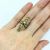 Vintage Portuguese Emerald Opal Diamond Ring