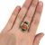 Vintage Coral Diamond Black Onyx Ring