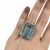 Vintage Aquamarine and Diamond Ring
