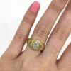 Art Deco Inspired Diamond Solitaire Ring