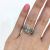 Vintage 3.17ct Diamond Platinum Ring