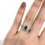 Art Deco Inspired Sapphire and Diamond Ring