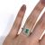 Edwardian Inspired Emerald and Diamond Ring