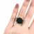 Modern Tourmaline and Diamond Ring