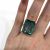 Vintage Blue Zircon Solitaire Ring
