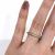 Modern Yellow Sapphire Eternity Band
