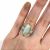 Vintage Opal and Diamond Ring