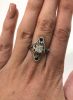 Vintage Sapphire and Diamond Ring