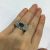 Retro Sapphire and Diamond Ring