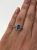 Vintage Inspired Sapphire and Diamond Ring
