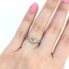 Vintage Yellow Diamond Engagement Ring