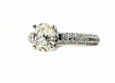 Modern Diamond Ring