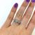 Vintage 3 Diamond Ring