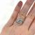 Vintage Diamond Toi et Moi Ring