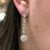 Vintage Diamond Drop Earrings