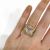 Modern Morganite Pink and Yellow Sapphire Diamond Ring