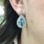 Vintage Aquamarine and Diamond Drop Earrings