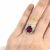Vintage Rubellite Tourmaline and Diamond Ring