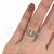 Modern Emerald Cut Diamond Engagement Ring