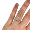 Birks Vintage .68ct Diamond 18kt Ring
