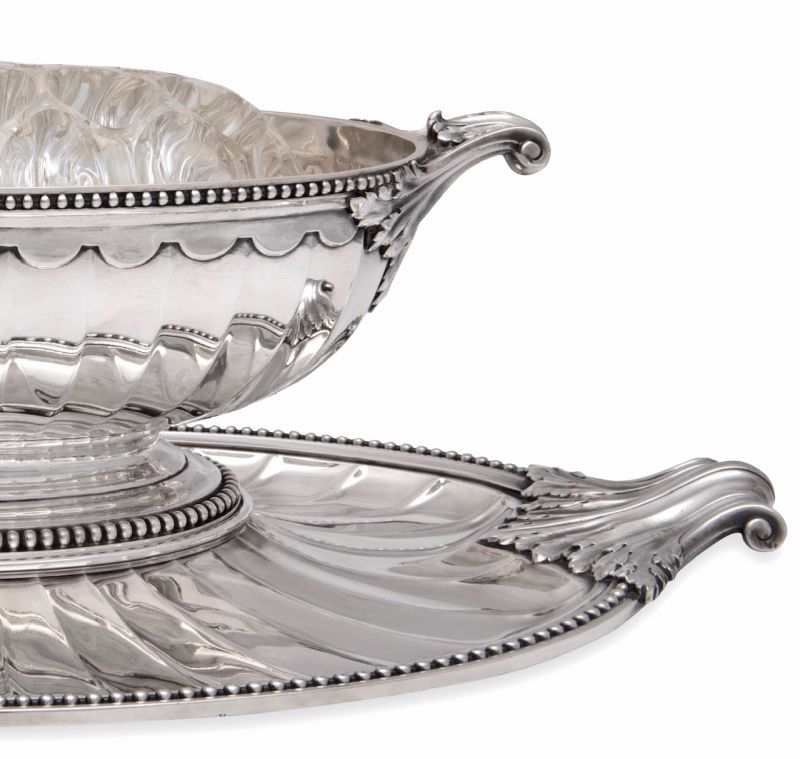 Henri Lapparra 950 Fine Silver Soup Tureen