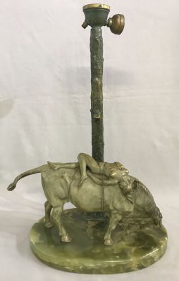 A Bronze Sculpture of “Europa and the Bull”