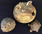 A Collection Of Christina MacEwen Ceramic Sculptures