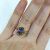 Vintage Yellow And White Gold Tanzanite Ring