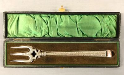 Adie Lovekin English Sterling Silver Bread Fork