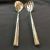 Sterling Silver Aesthetic Movement Salad Servers