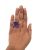 Amethyst Solitaire Ring