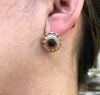 Amethyst and Moonstone Earrings