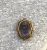 Antique Amethyst Cameo Brooch Pendant or Drop Holder