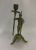 Antique Brass Figural Candlestick