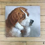 Antique Copeland Hand Painted Decorative Wall Plaque