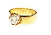 Antique Diamond Solitaire Ring