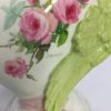 Antique Mintons Hand Painted Heart with Wings Porcelain Vase