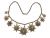Antique Pearl and Diamond Star Burst Necklace