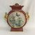 Antique Porcelain Moon Shaped Mantle Vase
