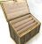 Antique Bronze and Leather Stationery Box