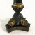 Antique Bronze and Partial Gilt French Empire Candlesticks
