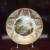 Antique Derby Cabinet Plate