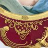 Antique Dresden Portrait Cabinet Plate
