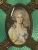Antique Dresser Set with Miniature Paintings on Ivory