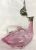 Antique Duck Shaped Cranberry Glass Claret Jug