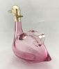 Antique Duck Shaped Cranberry Glass Claret Jug